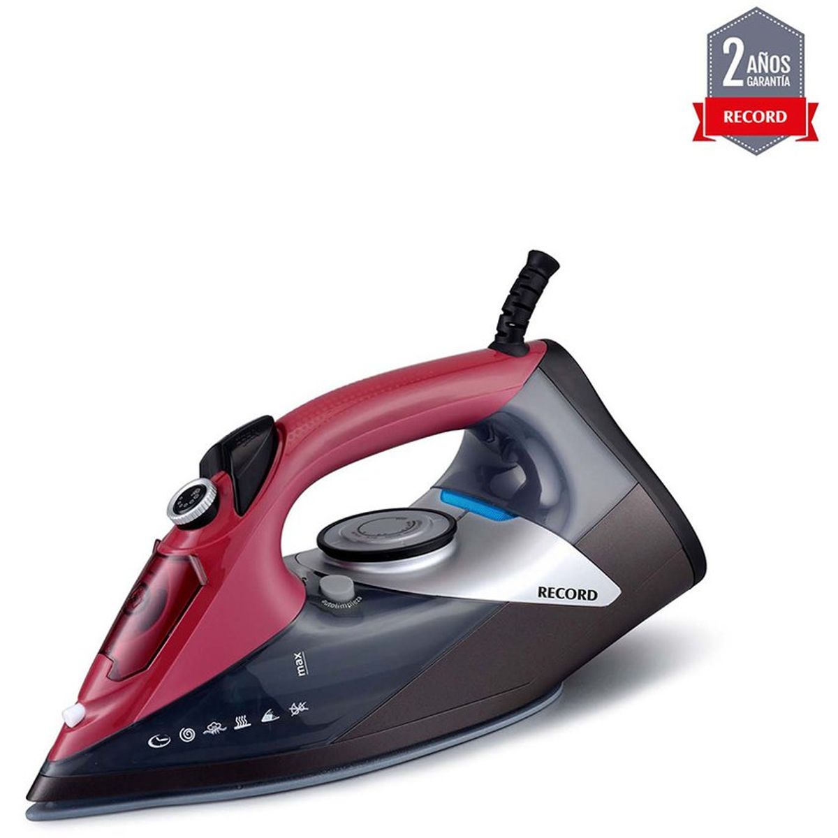 RECORD - Record Plancha a Vapor con base