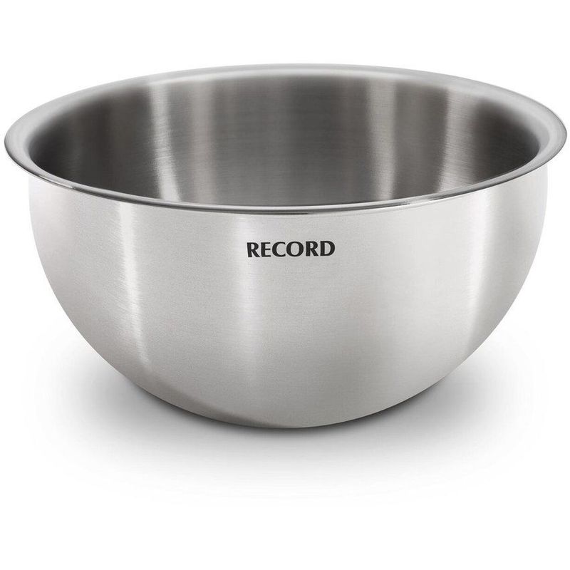 RECORD - Bowl Cónico acero inoxidable N°26