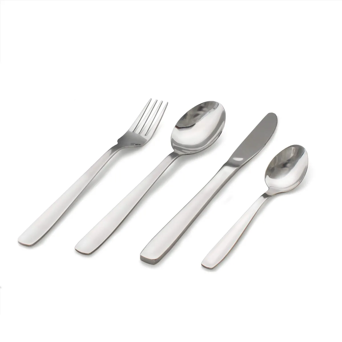 RECORD - Set de Cubiertos Basic 24 piezas Acero Inoxidable