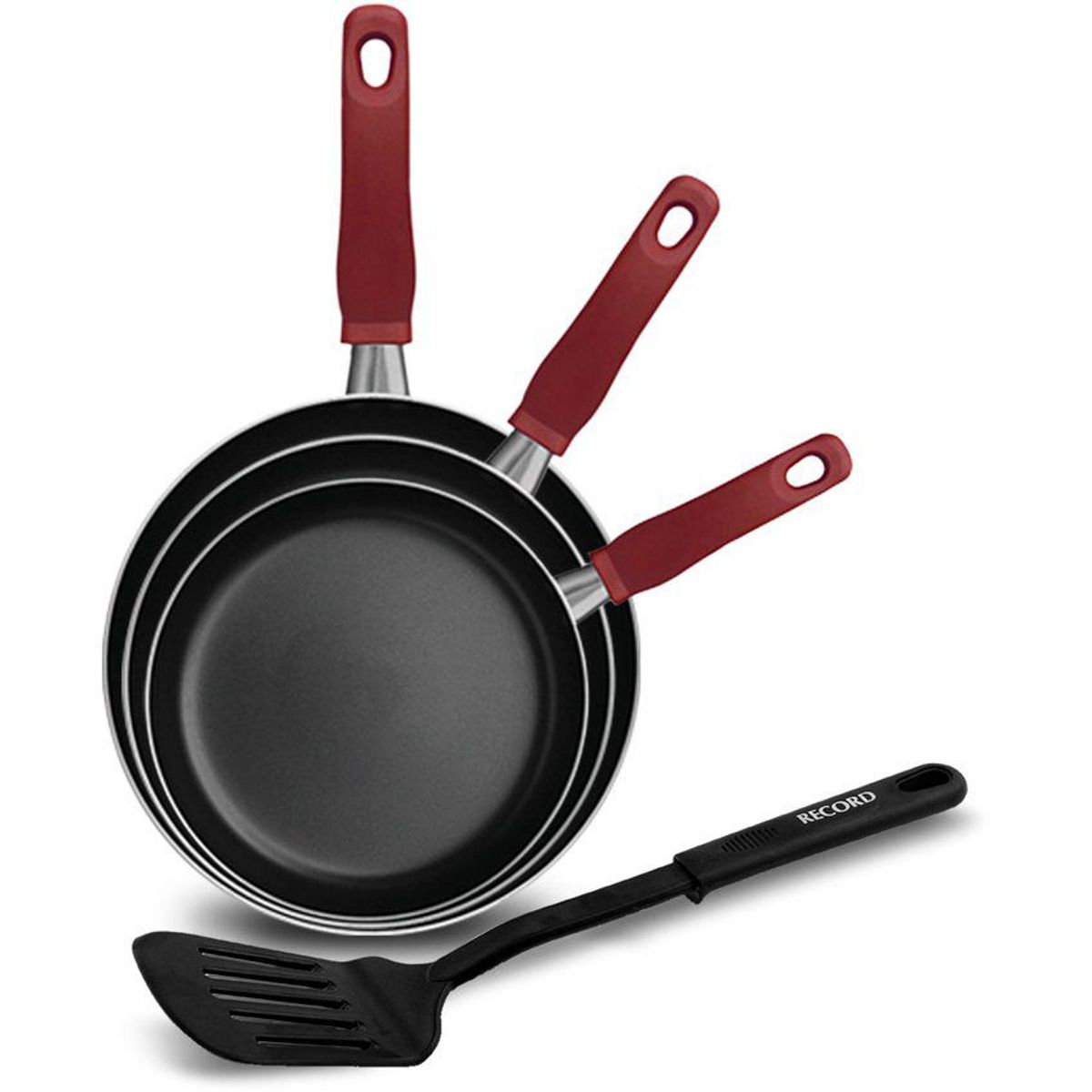 RECORD - Tripack de sartenes Gama  Espatula Record