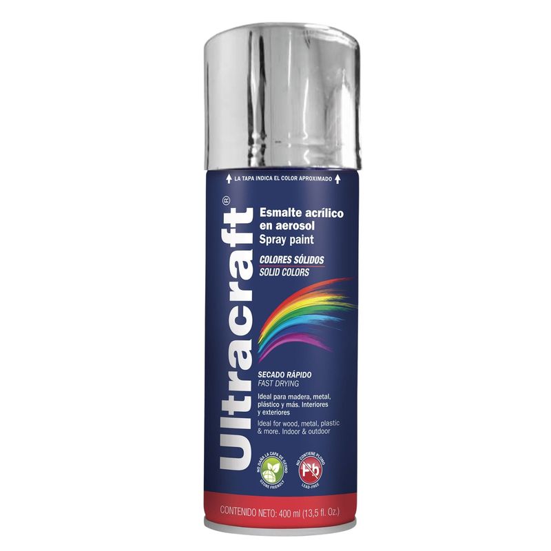 TRUPER - Pintura spray color Aluminio metálico ultracaft TRUPER 40030