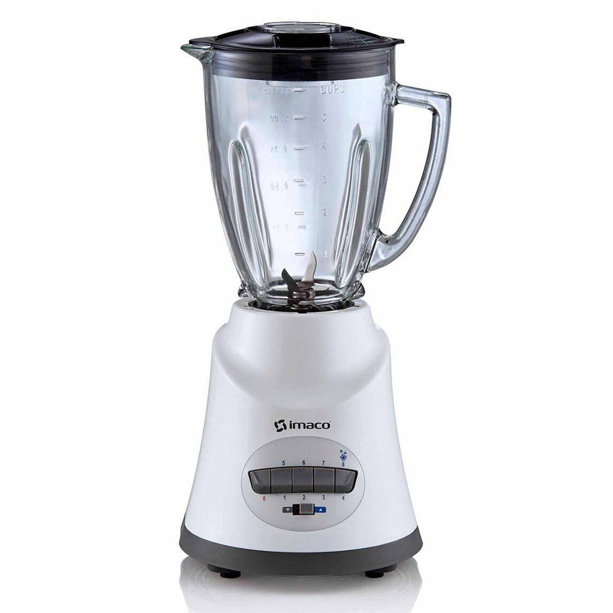 IMACO - Licuadora Imaco 8 velocidades 500w BL8155 blanco