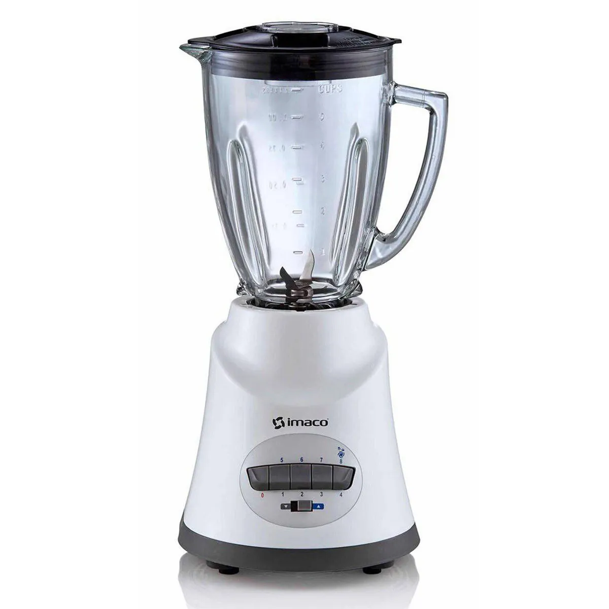 IMACO - Licuadora Imaco 8 velocidades 500w BL8155 blanco