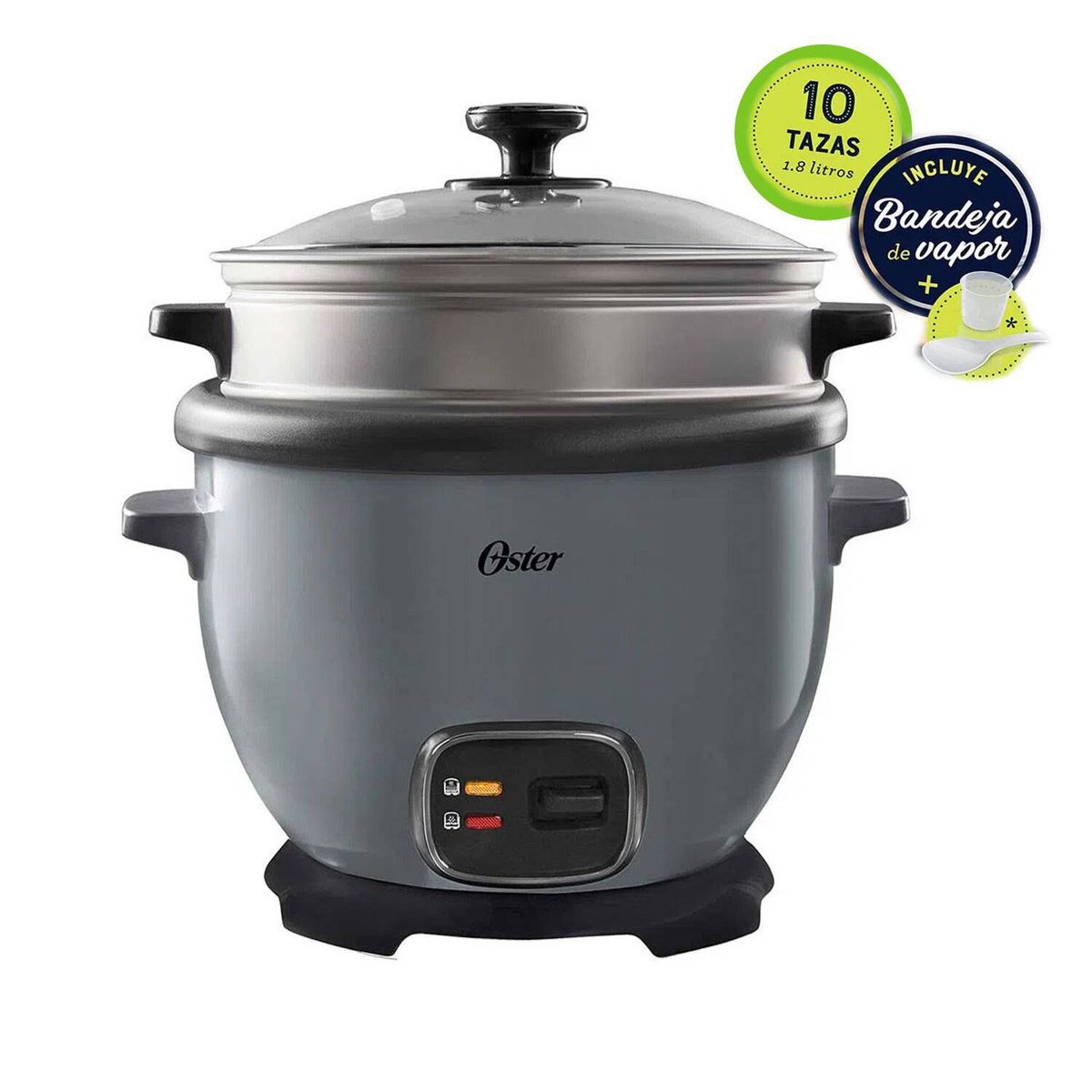 OSTER - Olla Arrocera Oster 10 Tazas con vaporizador gris CKSTRC5731S