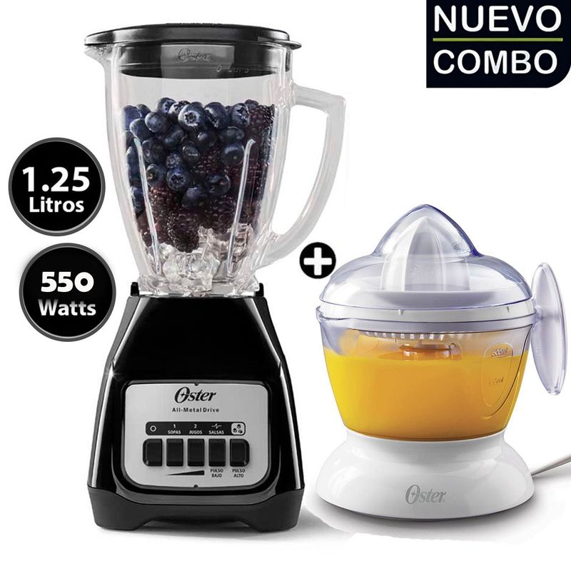 OSTER - Combo Oster Licuadora BLSTKAG-BPB  +Exprimidor FPSTJU104