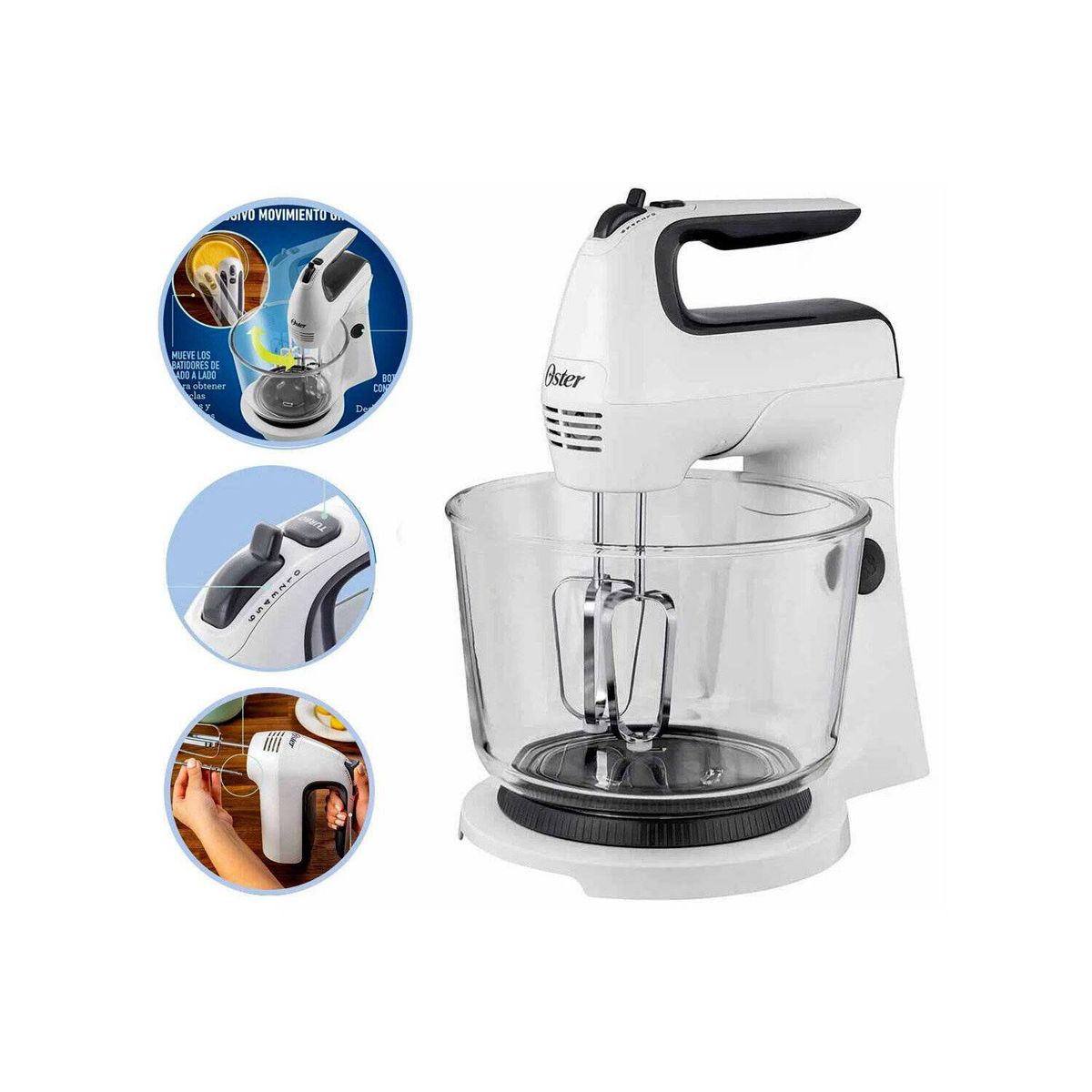 OSTER - Batidora de Mano Pedestal Oster FPSTHS3611 250w