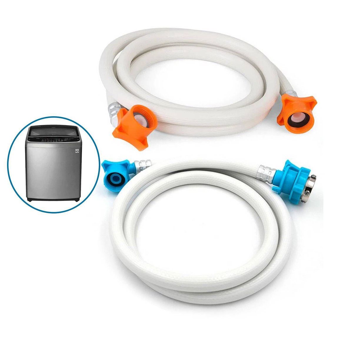 GENERICO - Manguera de Llenado de Agua Fría y caliente 2M