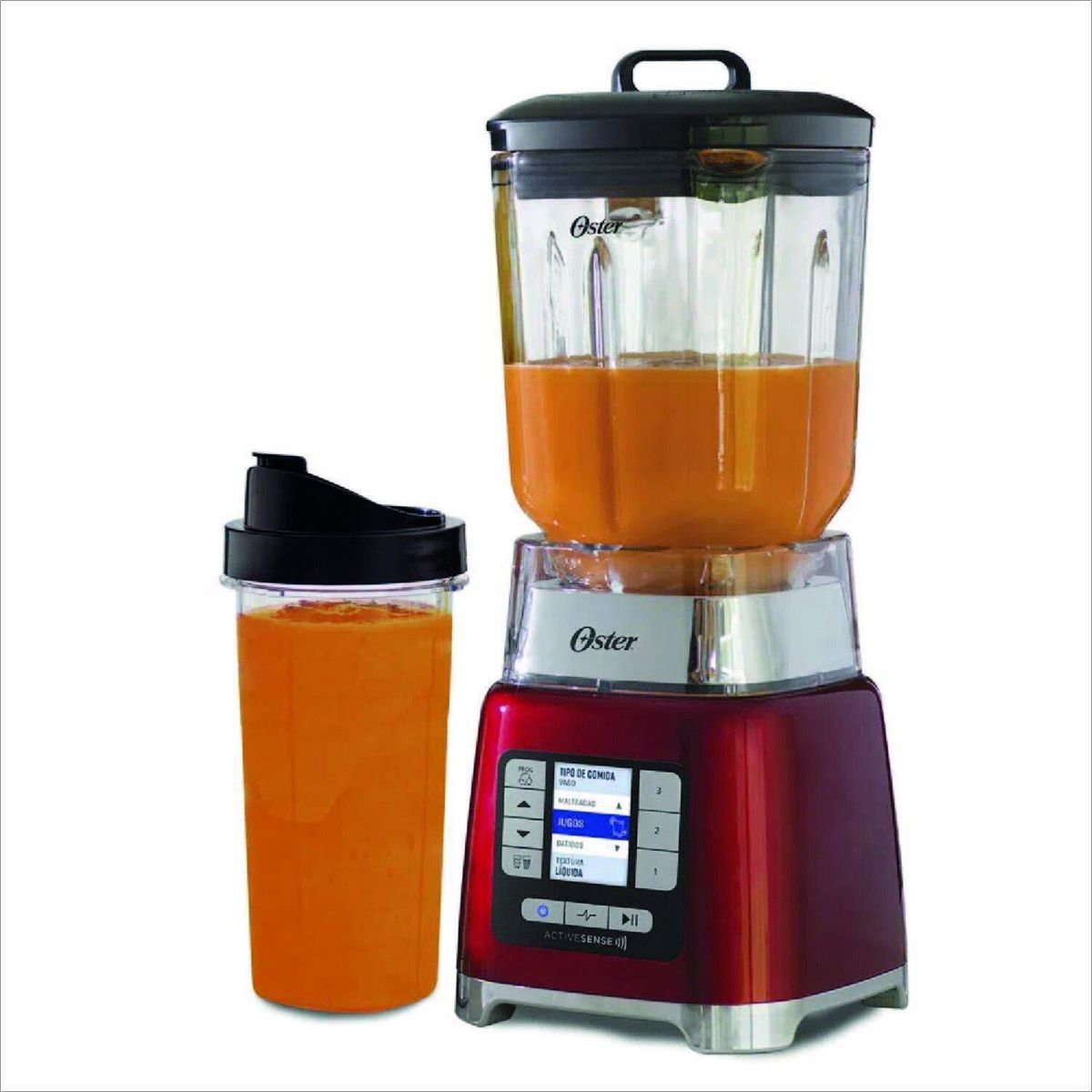 OSTER - Licuadora Oster  ActiveSense con Blend N Go  BLSTTDGRBG