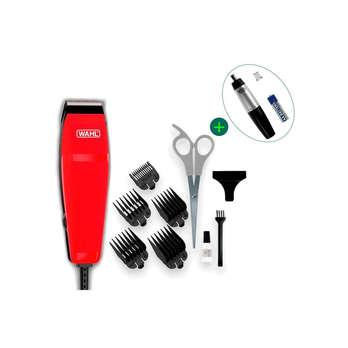 WAHL - Kit de Corte EASY CUT 09314-2718  + Recortador Nasal