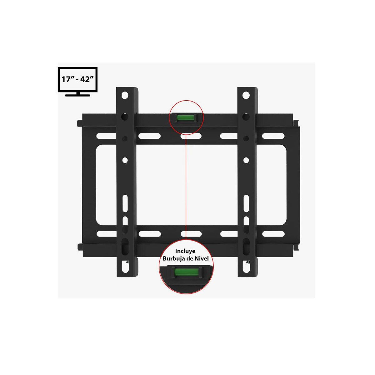 GENERICO - Rack Fijo Para Tv 17 a 42 FL-32 JAPAN