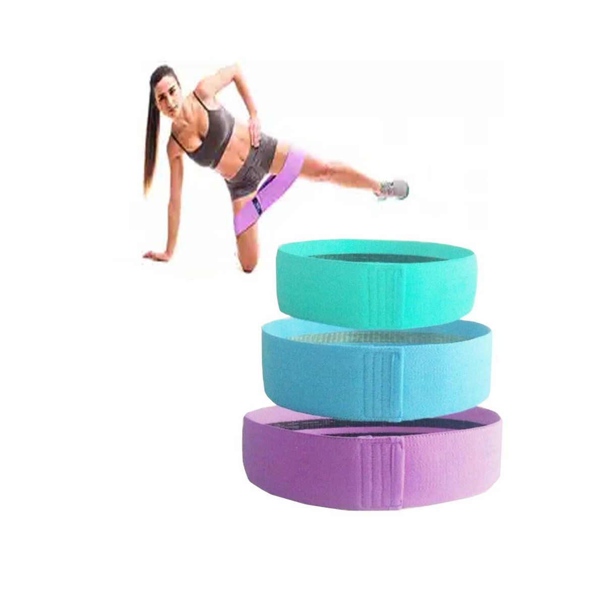 GENERICO - Bandas Elásticas de Tela 3UN SML