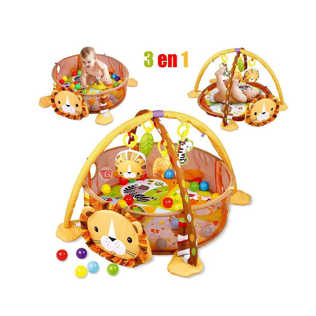 BABY KITS - Gimnasio de Actividad Circular con Pelotas León