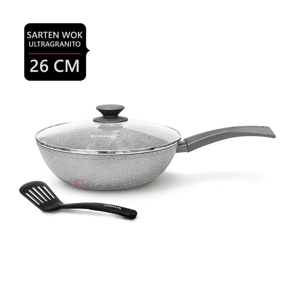 FINEZZA - Sarten Finezza Antiadherente de Granito FZ-W326TM