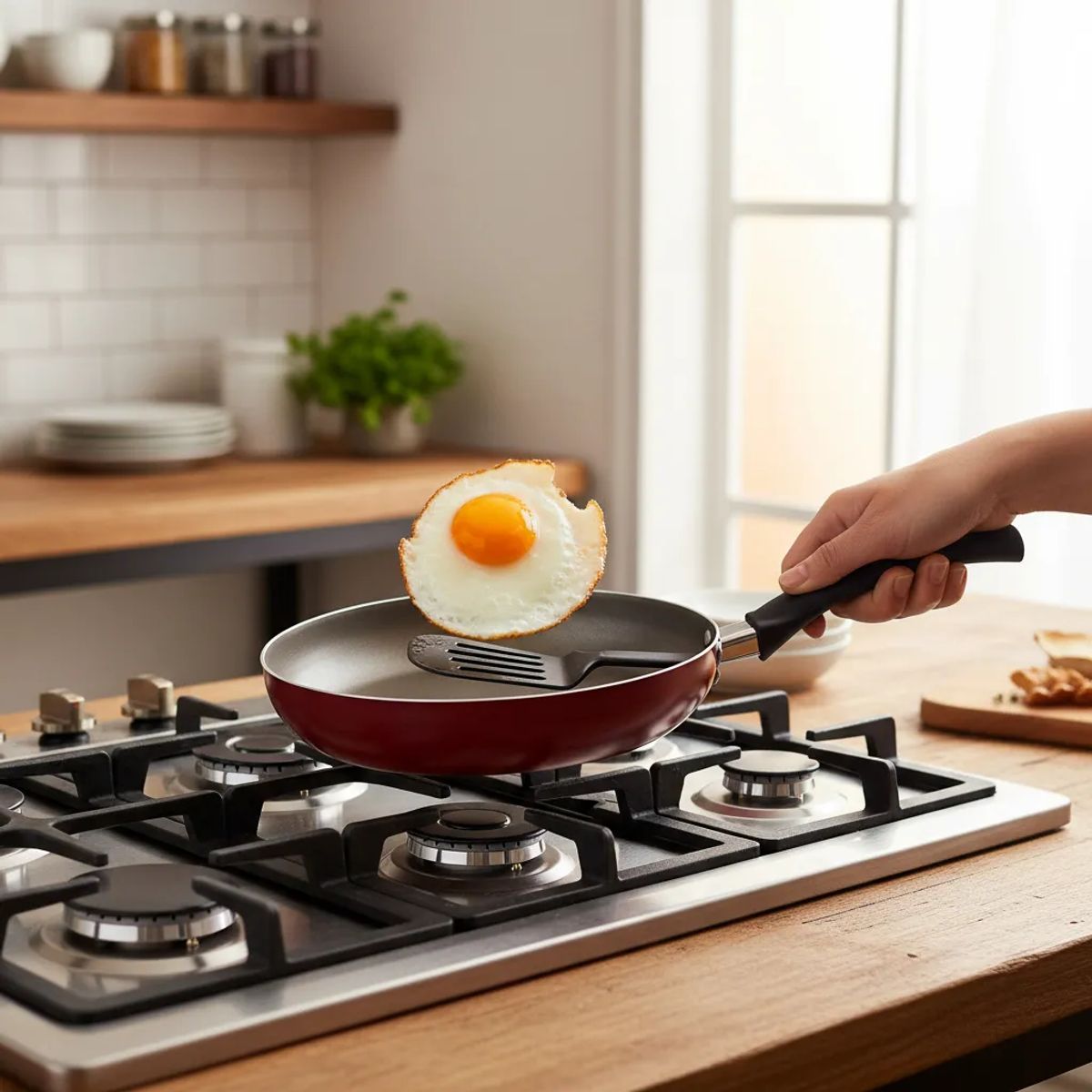 RECORD - juegos de sartenes  Antiadherente Record N18+N22+N24 Rojo