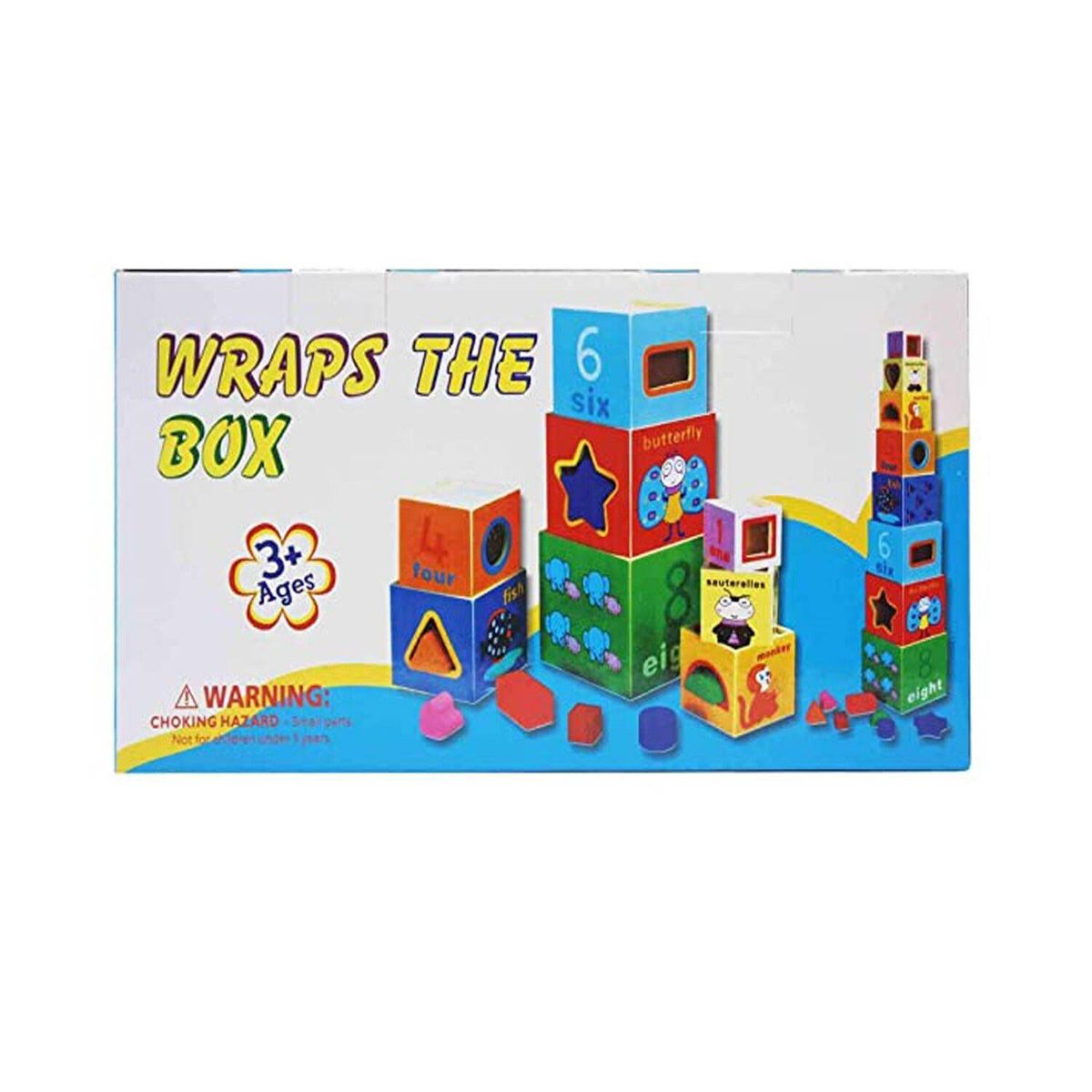 GENERICO - Juego Didáctico Torre de Encaje Numérico