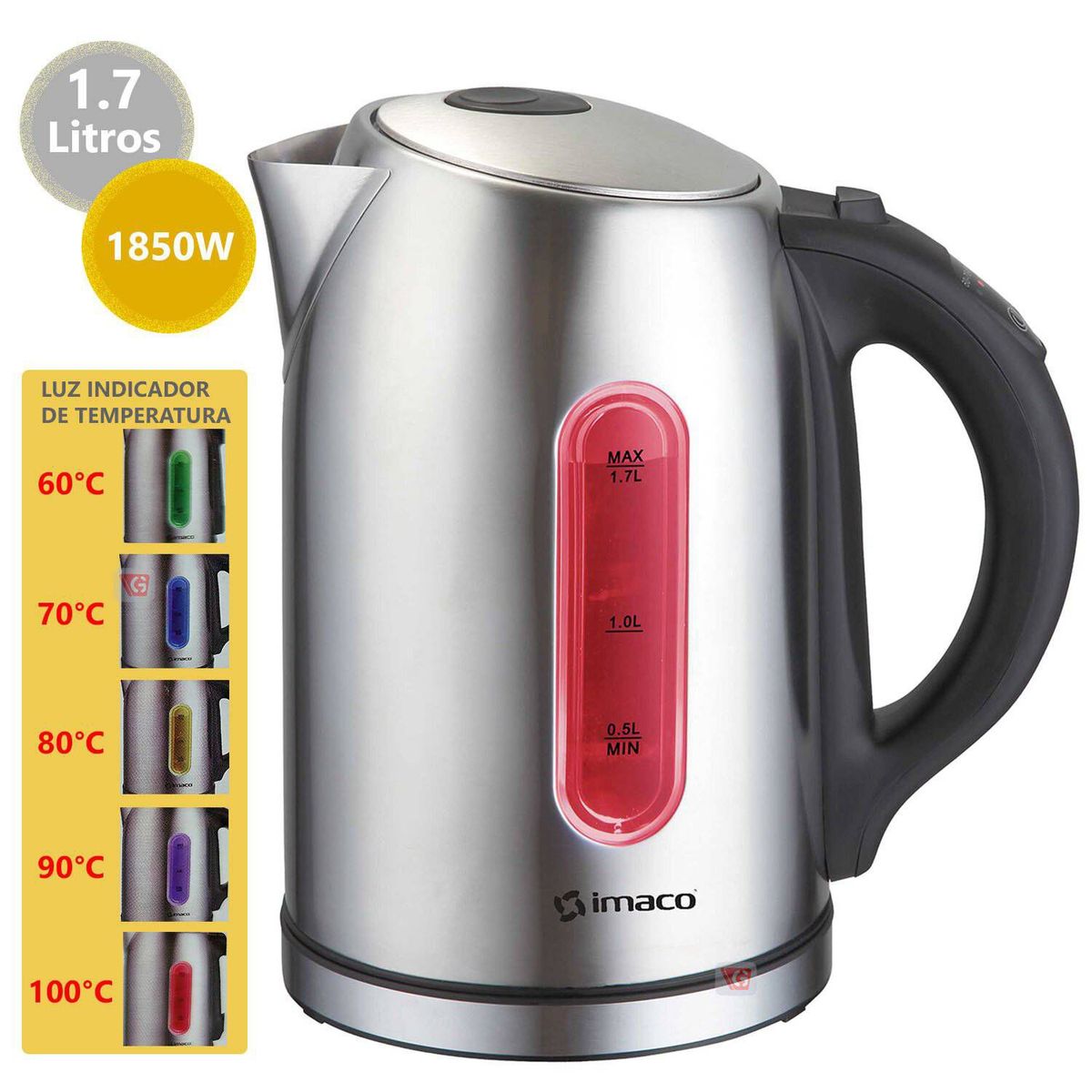 IMACO - Jarra Hervidora Imaco KE1740E 1.7 Litros