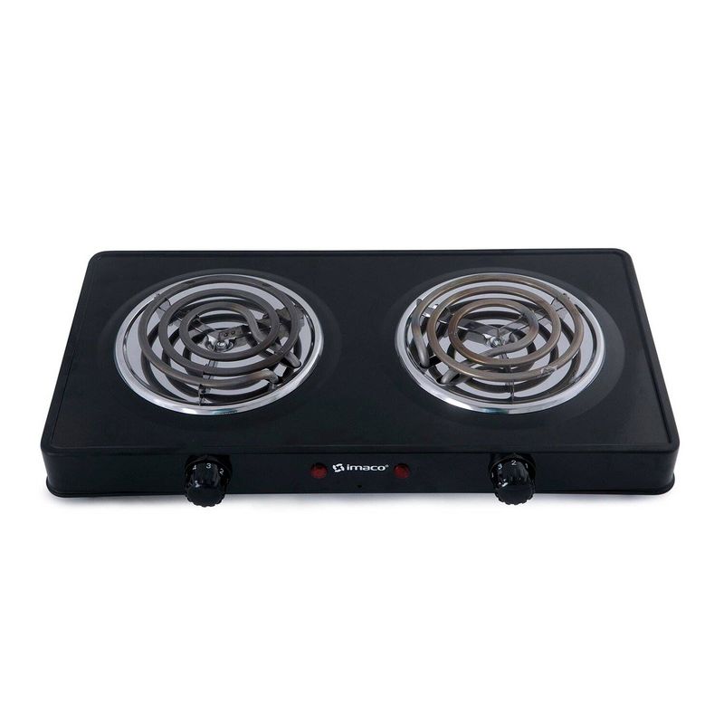 IMACO - Cocina Eléctrica 2 Hornillas HP1400