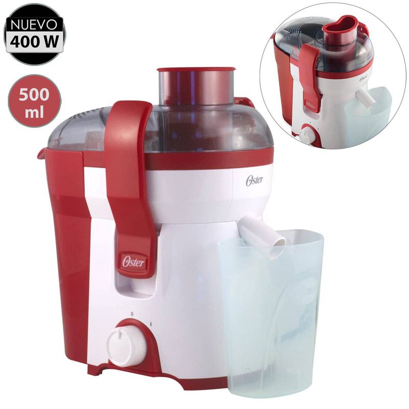 OSTER - Extractor de Jugos FPSTJE316R 400W Rojo