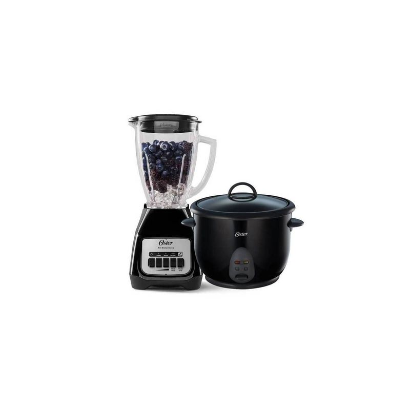 OSTER - Combo Licuadora BLSTKAG-BPB  +Olla Negra CKSTRC1700B