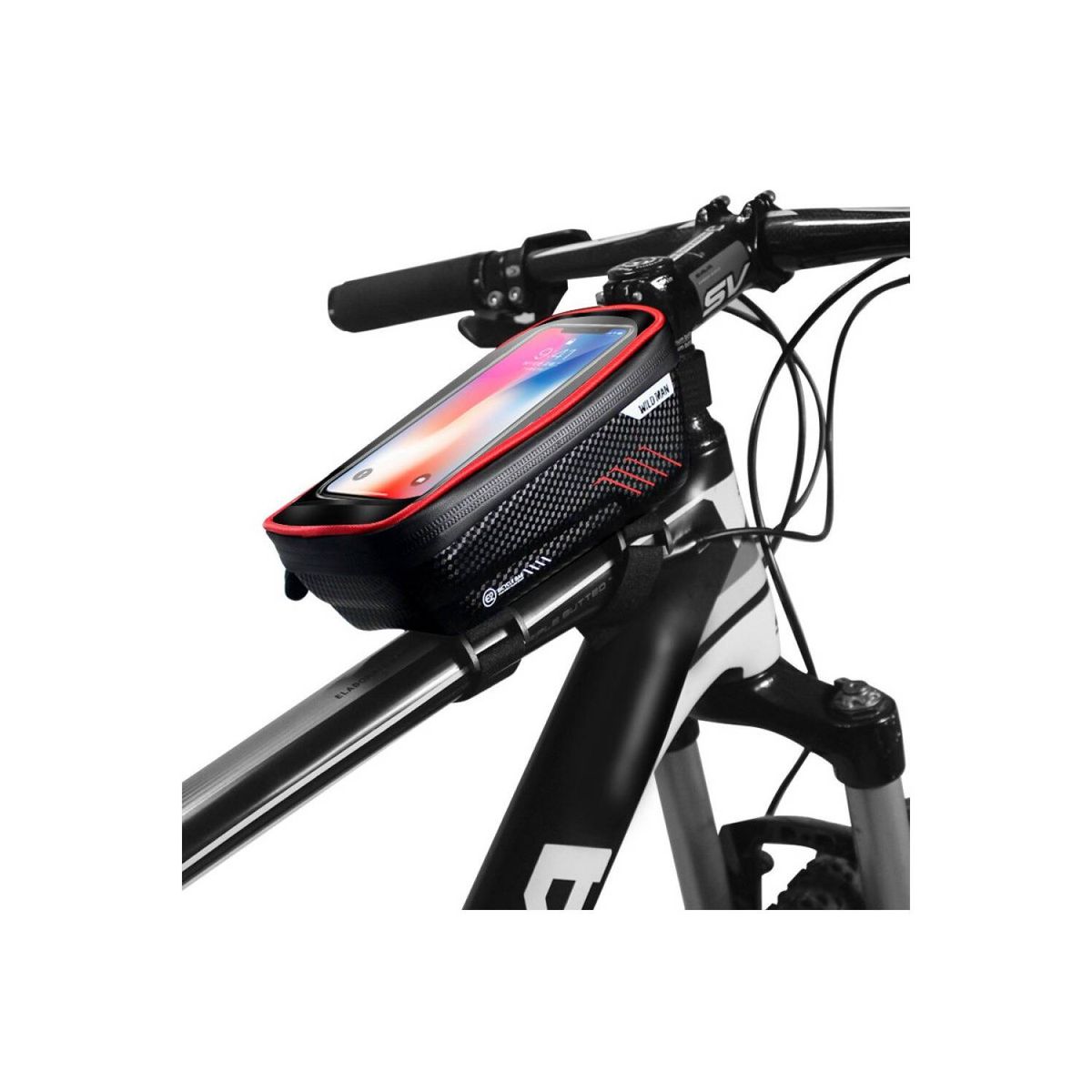 GENERICO - Estuche Rígido Impermeable para Celular para Bicicleta