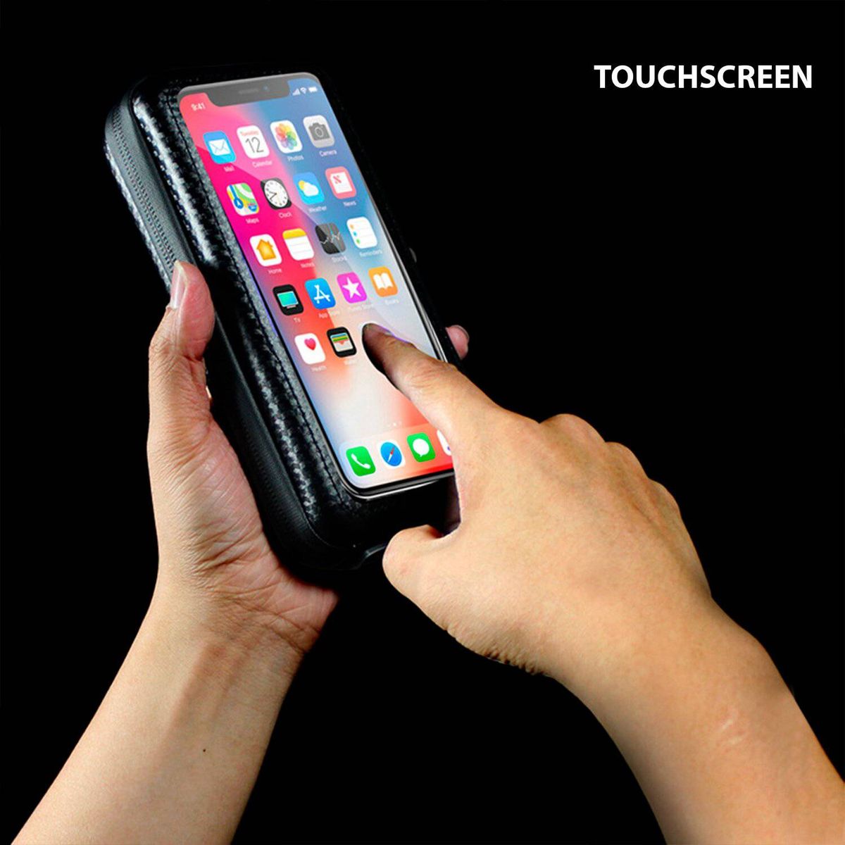 GENERICO - Estuche 3 cuerpos impermeable celular bicicleta