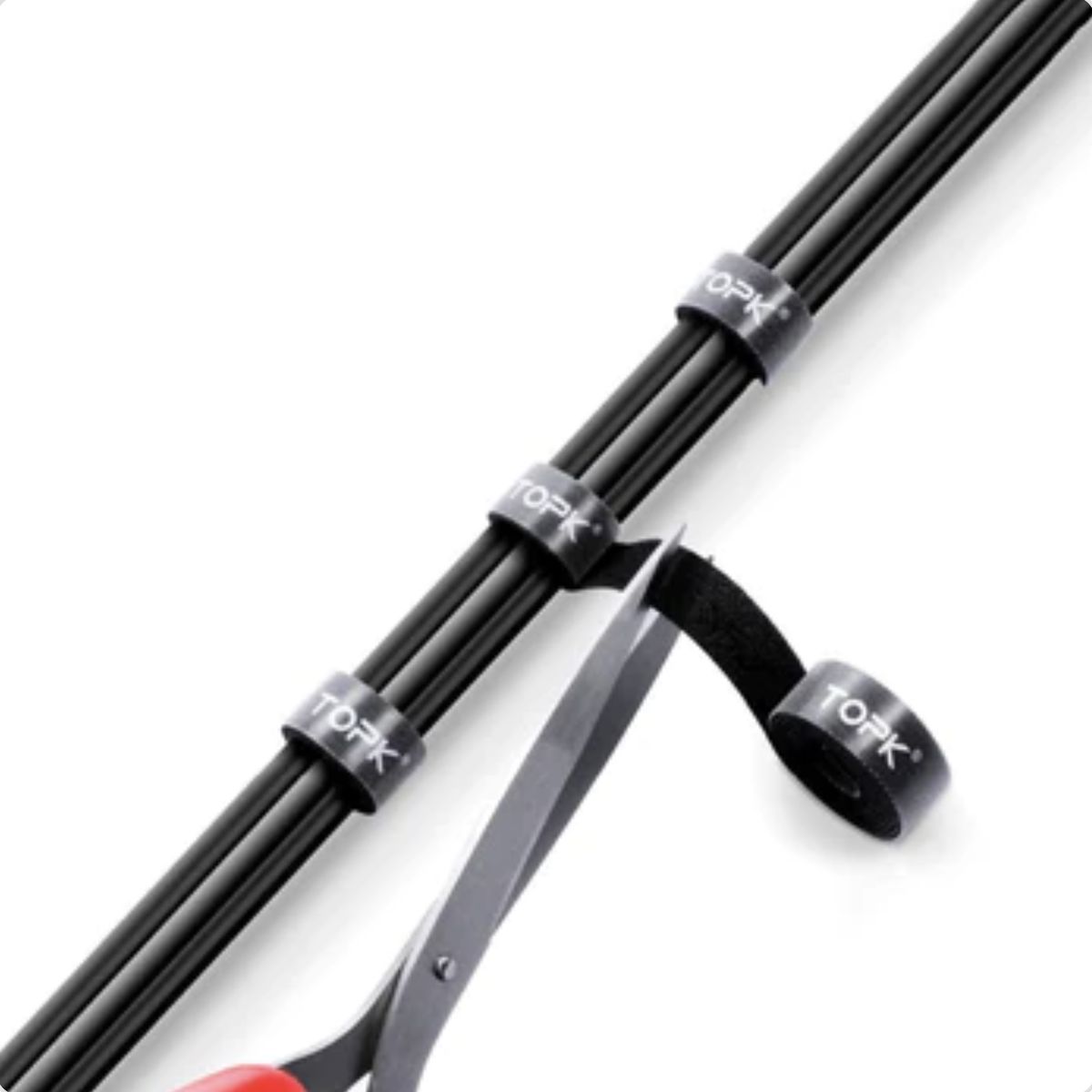 AURELA - Autoadhesivo con Velcro Organizador de Cables Topk