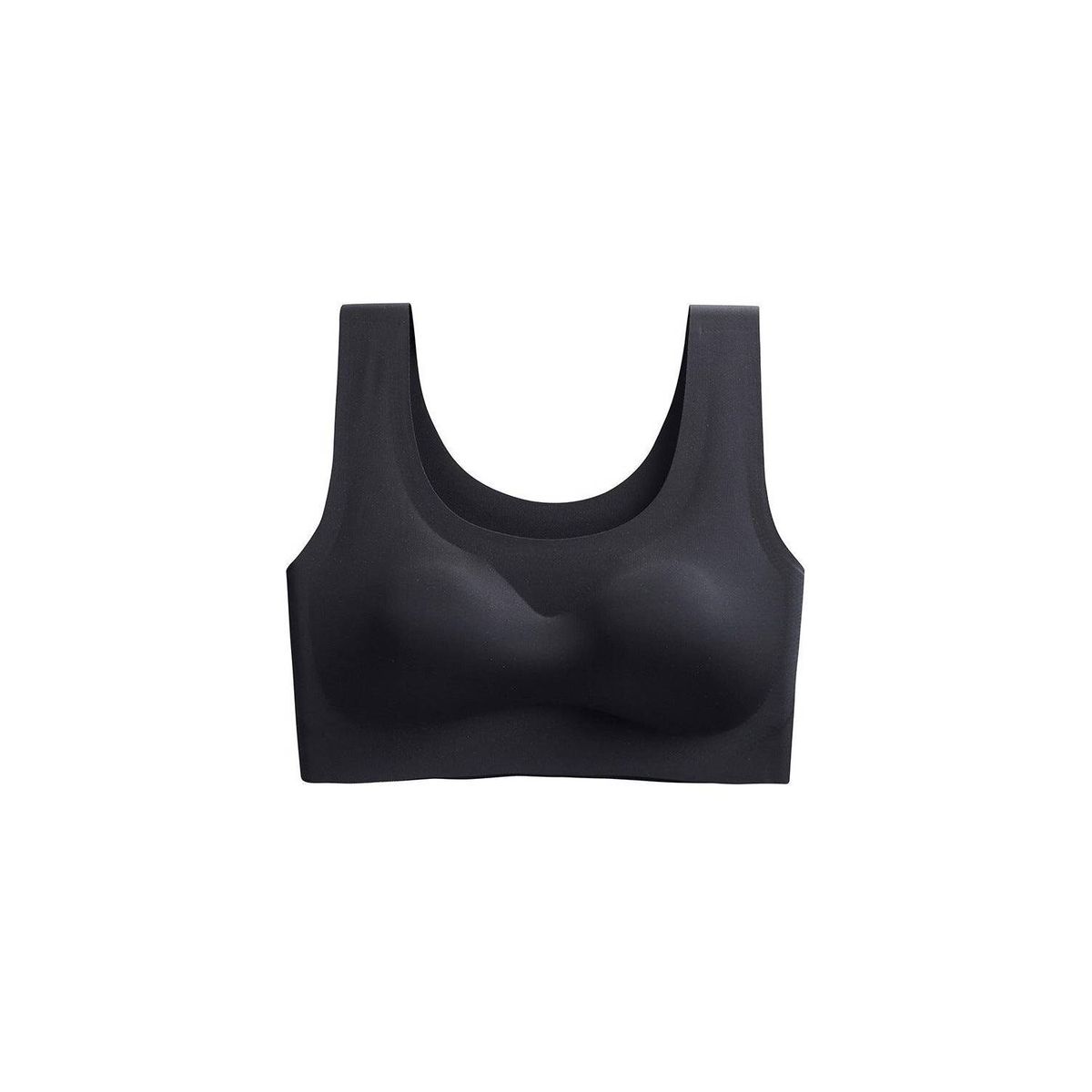 AURELA - Brasier Sostén Sin Costuras - Negro  M