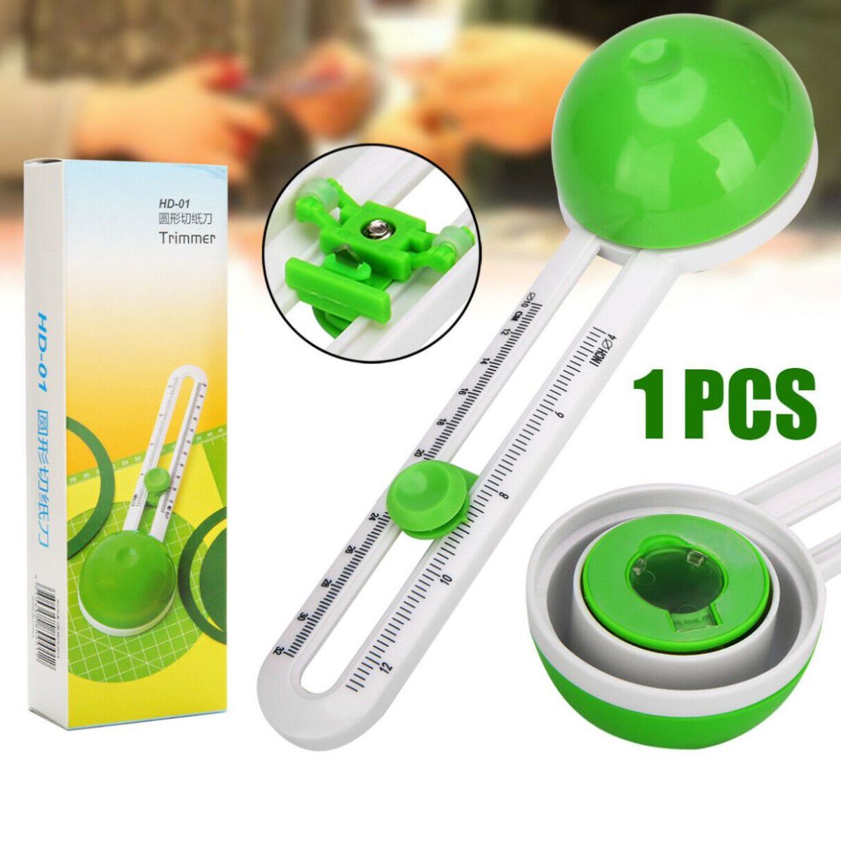 GENERICO - Cortador De Circulos De Papel