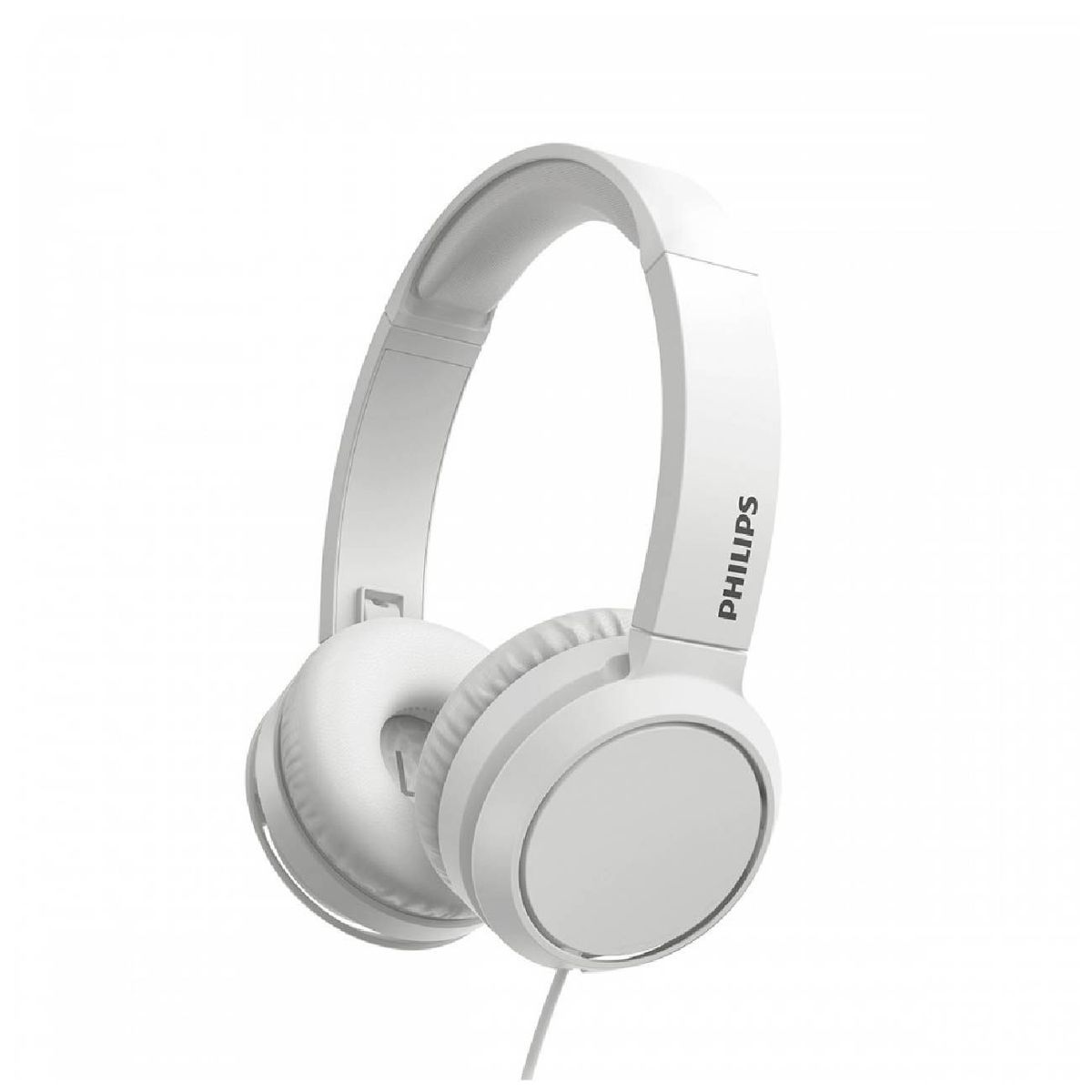 PHILIPS - Audífono CMicrof Philips TAH4105WT Extra bass plegable White