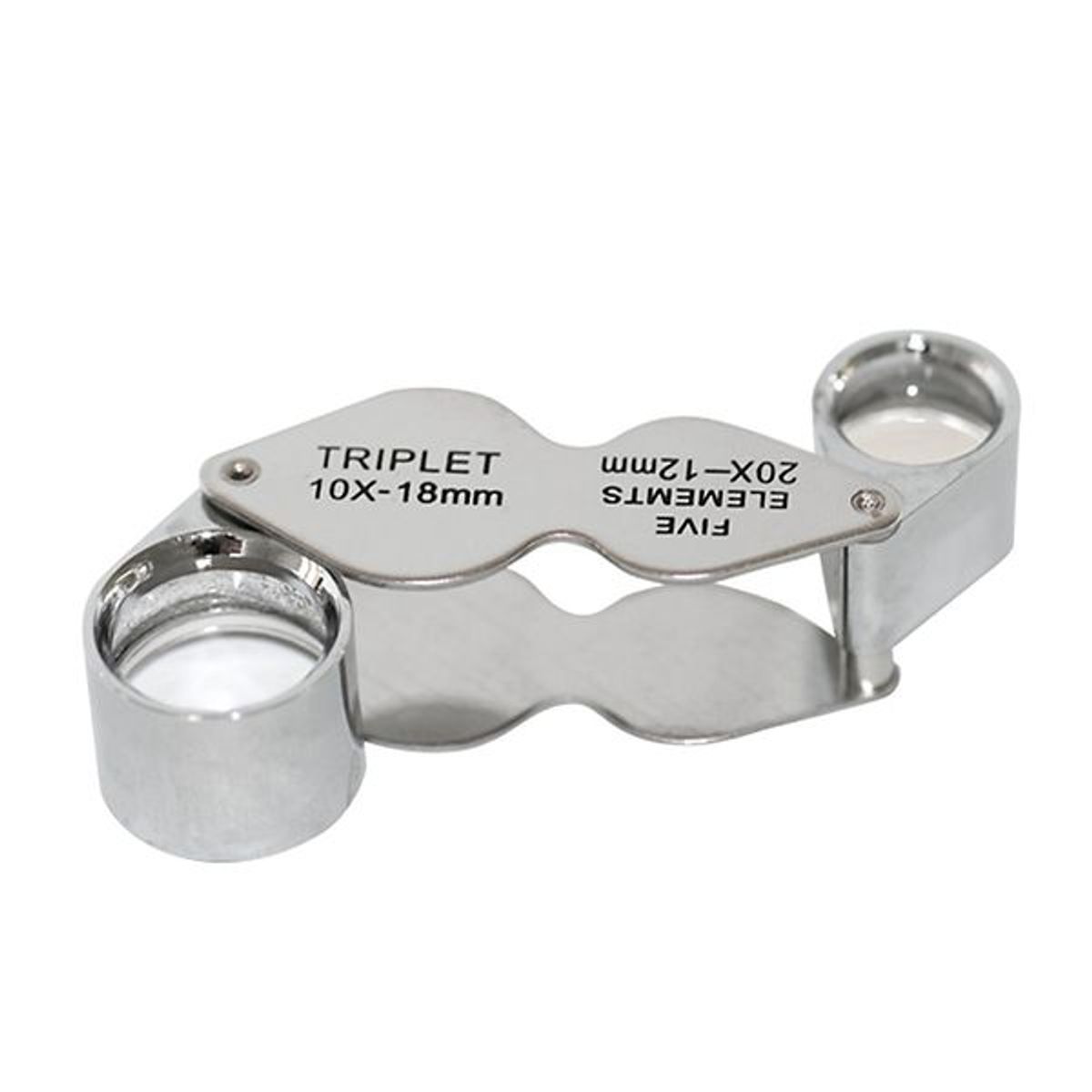 GENERICO - Lupa Geologica 10x 18mm 20x 12 Mm Plegable