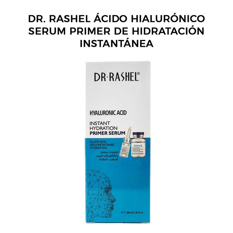 GENERICO - Dr Rashel ácido hialurónico serum primer de hidratación instantánea.