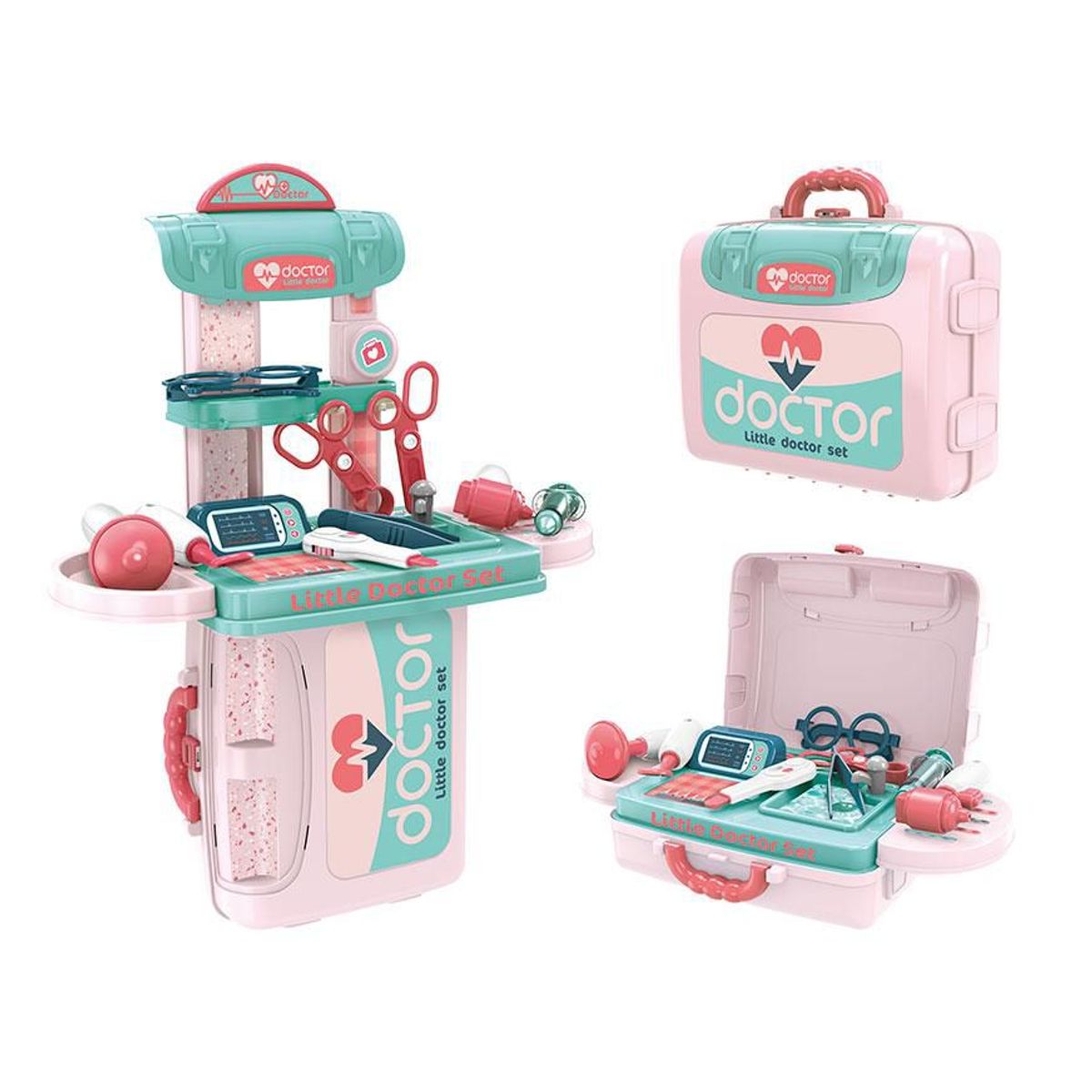 GENERICO - Juego set de Doctora 3 en 1