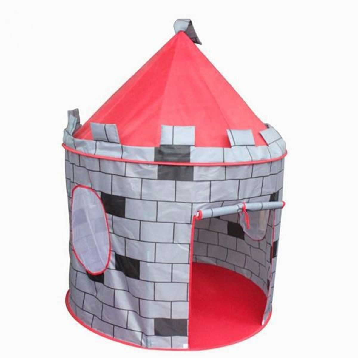 GENERICO - Carpa Castillo Casita Armable para Niños y Niñas Rojo