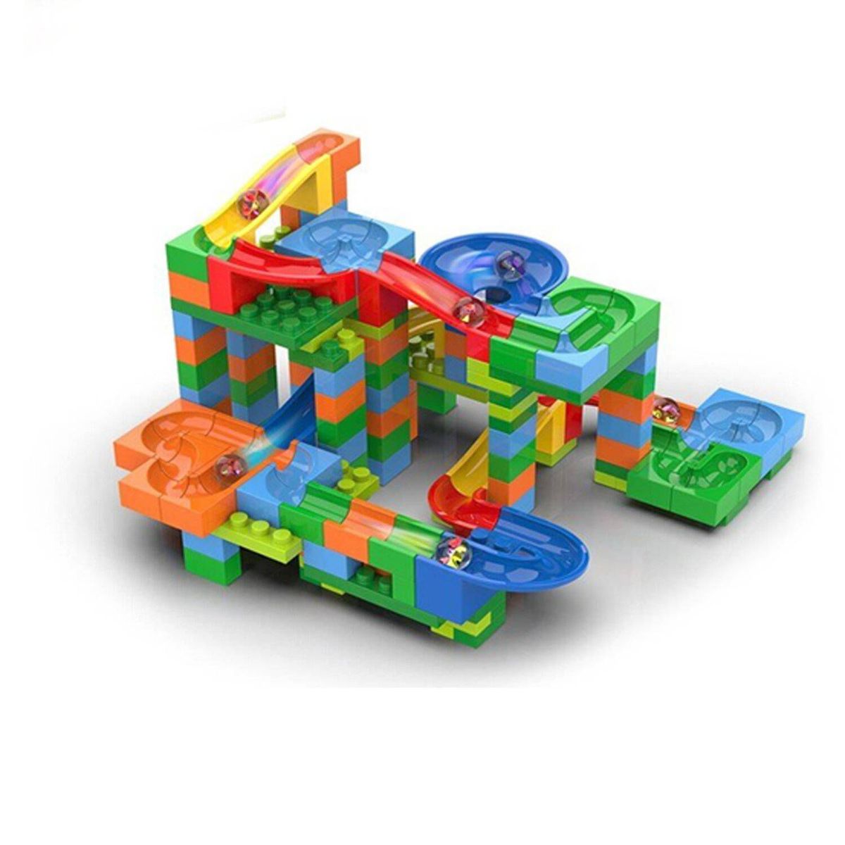 GENERICO - Juego Bloque de Construcción TRACK MAZE 180Pcs