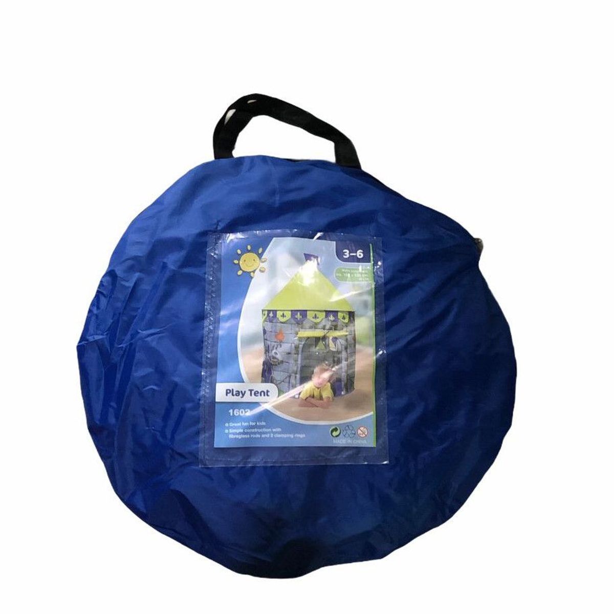 GENERICO - Carpa Castillo Casita Armable para Niños y Niñas Amarillo