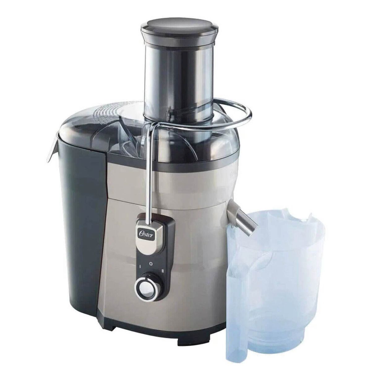 OSTER - Extractor de jugos Oster FPSTJE317S potencia 600 Watts - Plata
