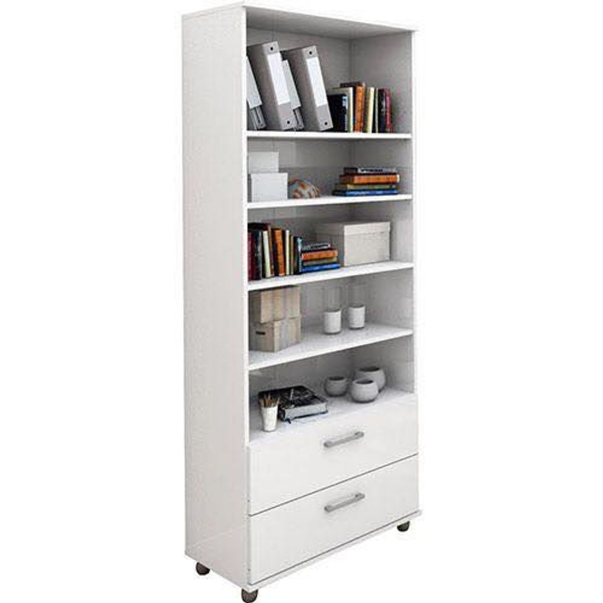 GENERICO - LIBRERO BELMONT - LA CASA DEL MUEBLERO - BLANCO