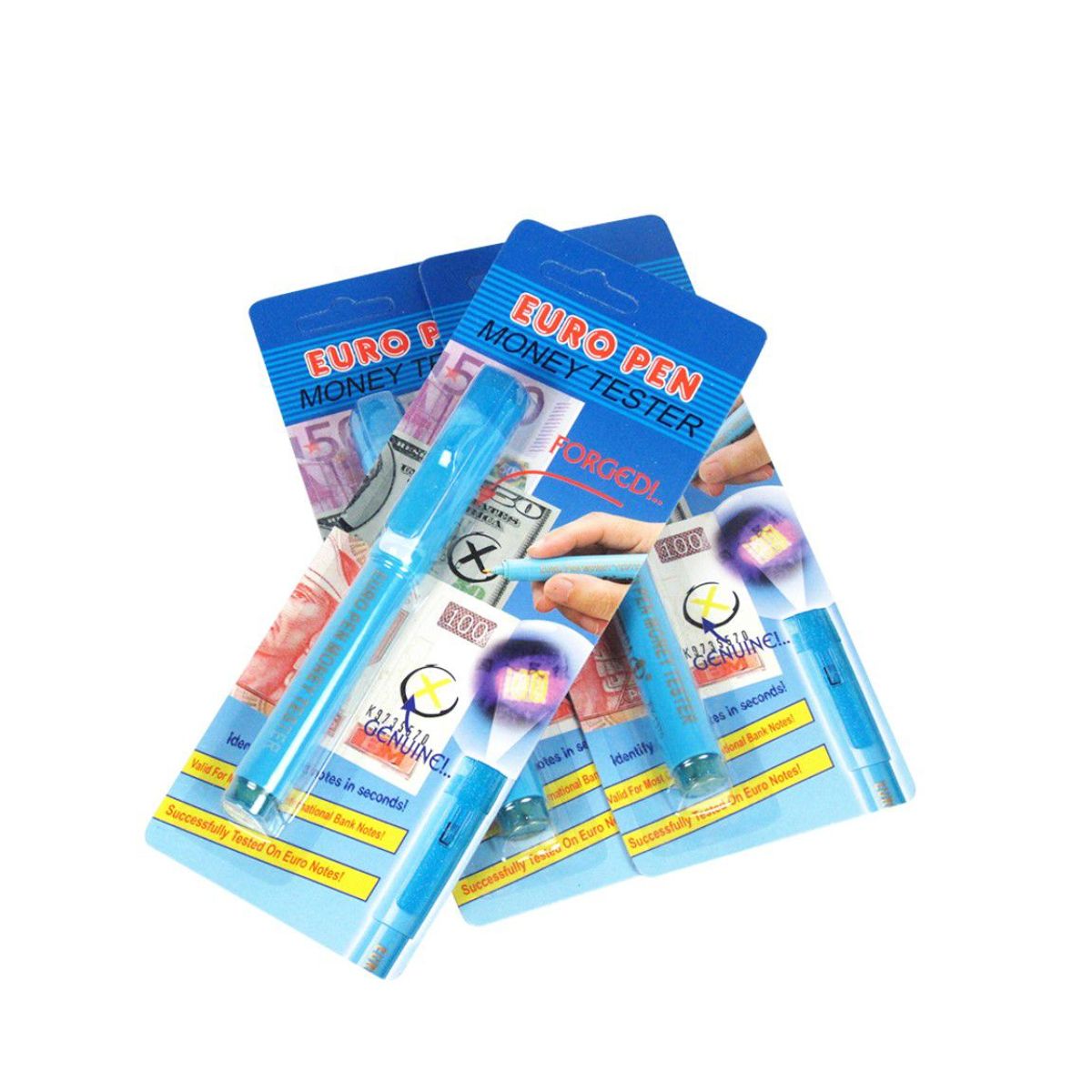 GENERICO - Plumon Detector De Billetes Falsos 1Pc