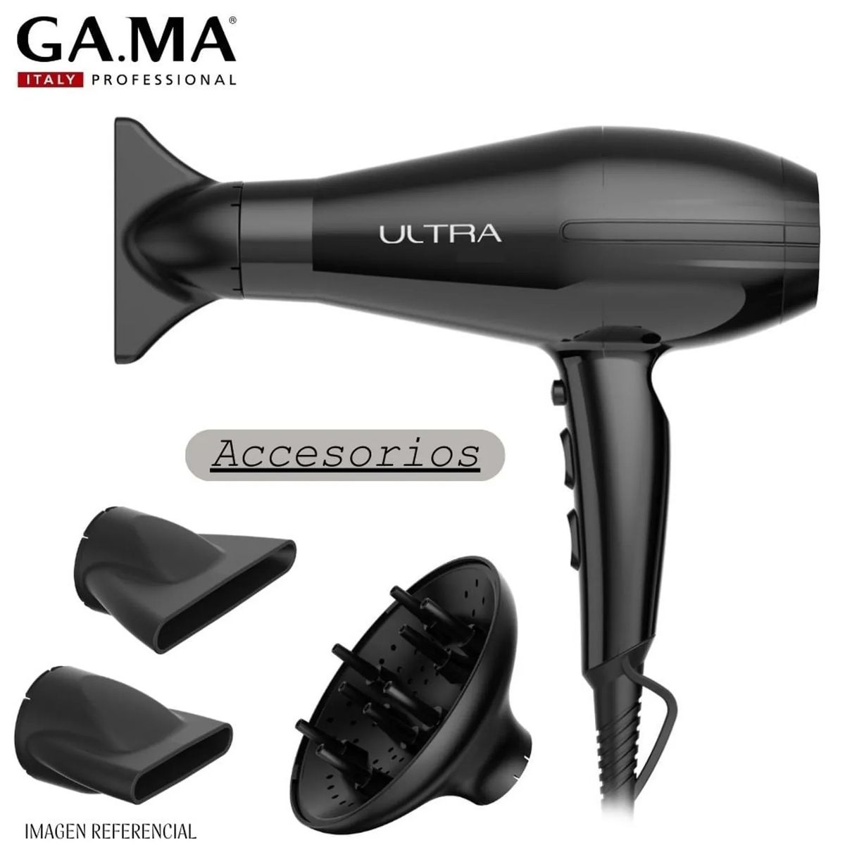 GAMA - Secadora Ultra Ion de 2 velocidades Gama BECHD0000002004.