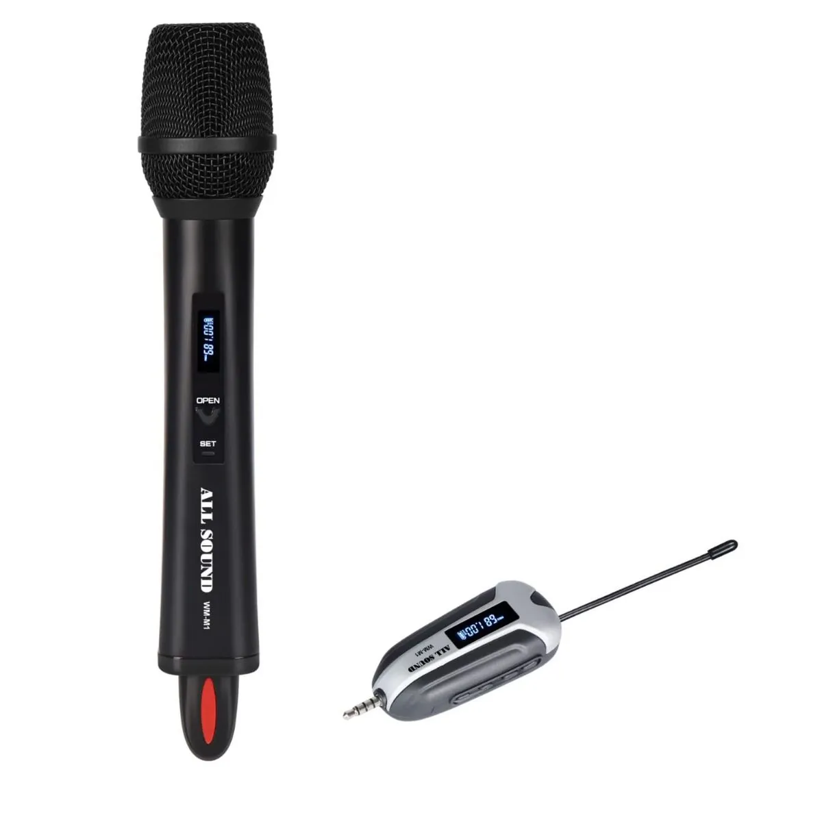 GENERICO - Microfono Karaoke Profesional Inalambrico Recargable uhf