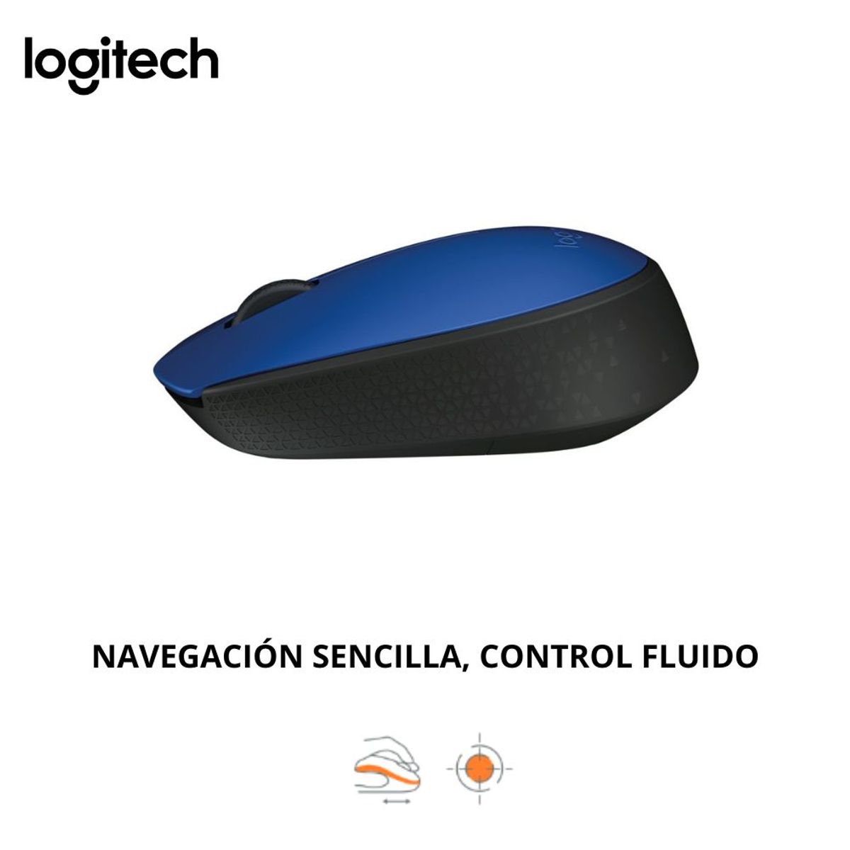 LOGITECH - Mouse Inalámbrico Logitech M170 Blue