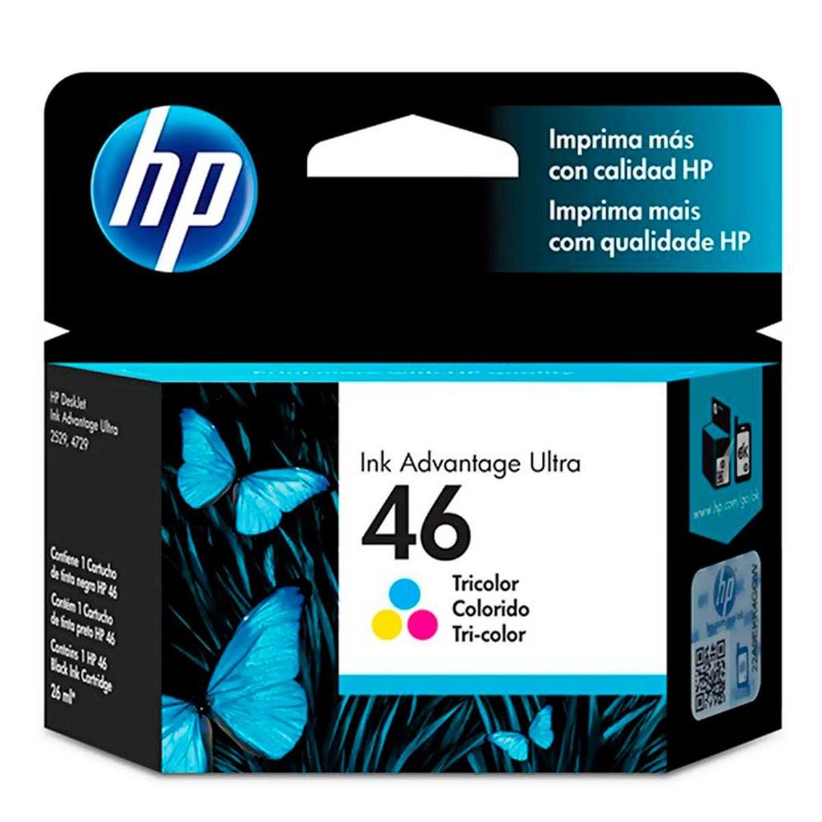 HP - Tinta Hp Cz638al (46) Color 750 Paginas