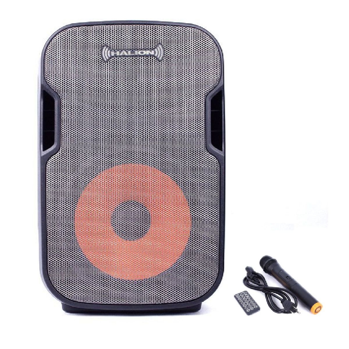 HALION - PARLANTE ACTIVO HALION PHA-12T 12? 1UHF MIC SOLO CORRIENTE