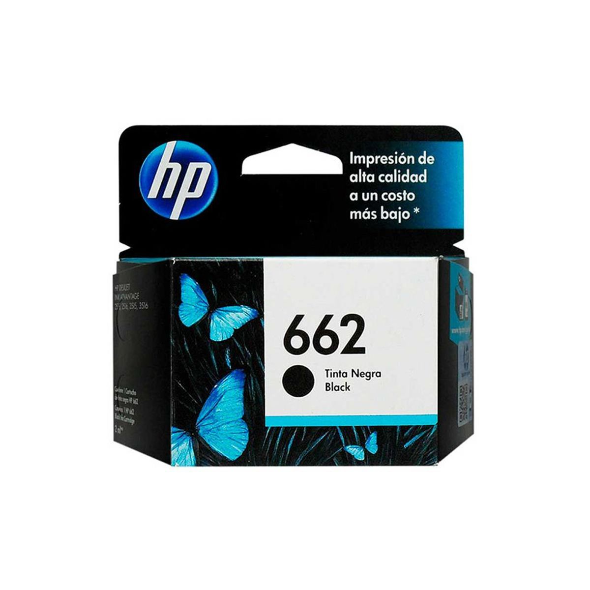 HP - Tinta Hp Cz103al 662 Negro 120 Pag