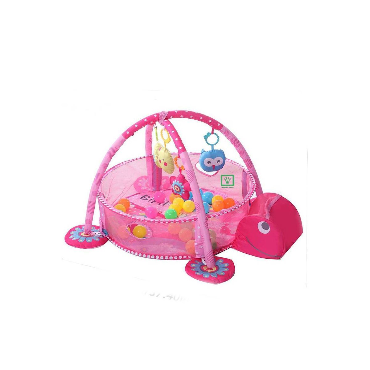 IDEAL - Gimnasio de bebe didáctico 3 en 1 con pelotas r