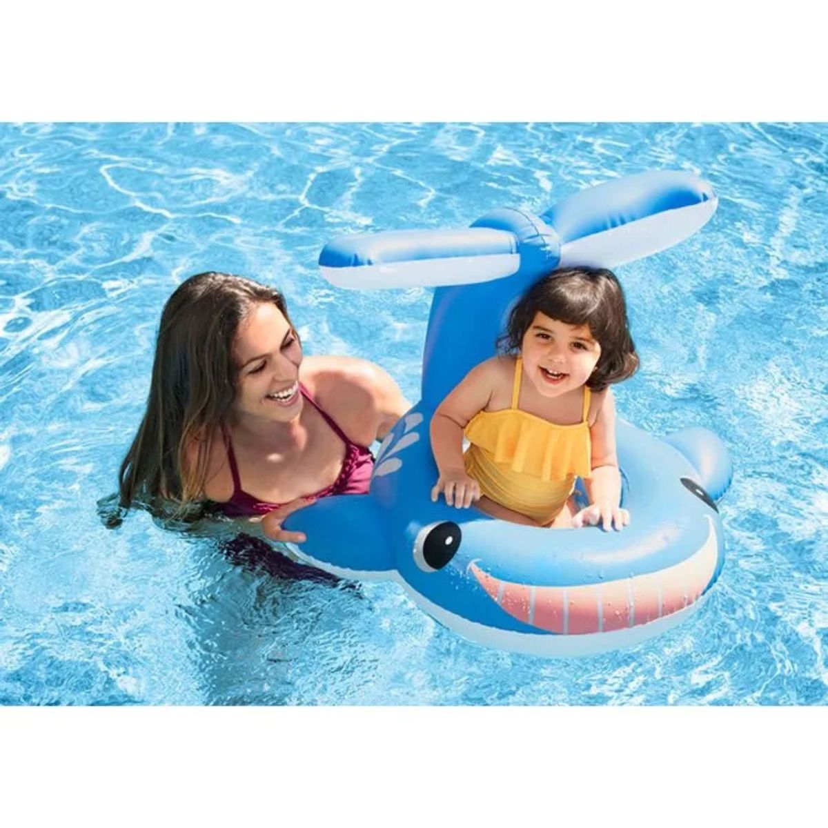 INTEX - Intex-Flotador inflable de ballena para bebe