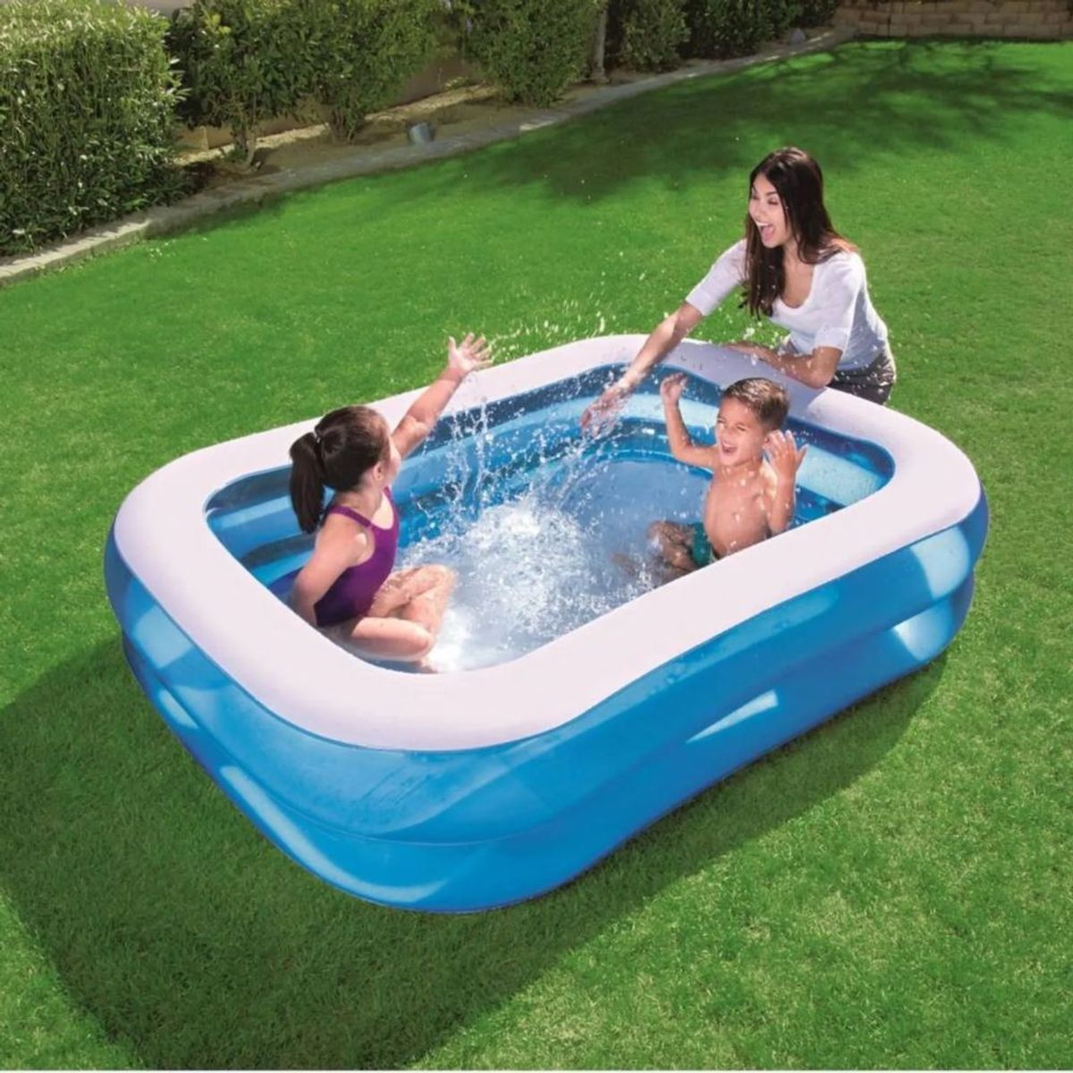 BESTWAY - Bestway- piscina inflable  201cm x 150cm x 51cm
