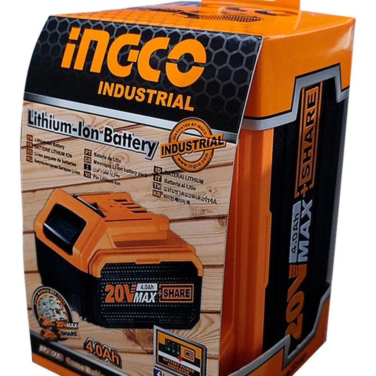 INGCO TOOLS - Batería Ingco FBLI2002 LI-I 20V 4Ah