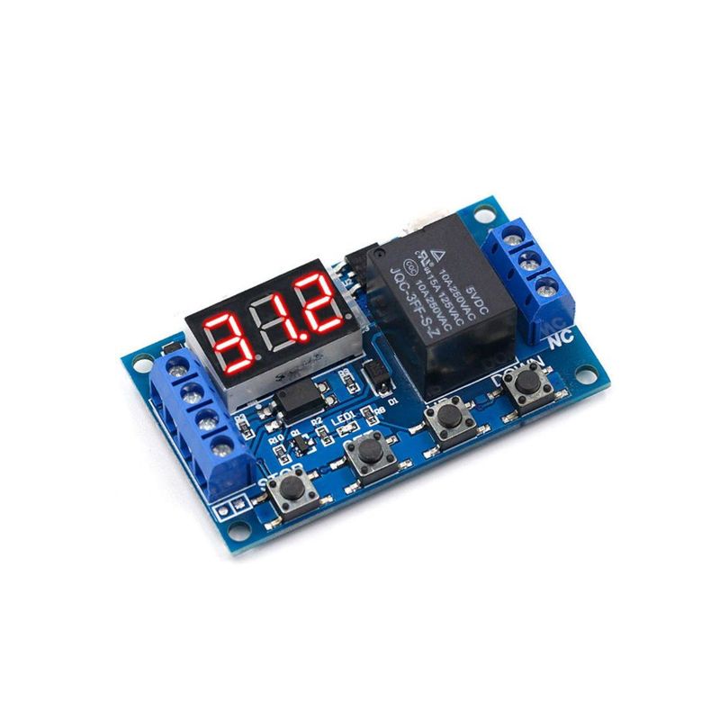 GENERICO - Temporizador Bestronic Timer Programable 12vdc 7 Funciones Multiuso