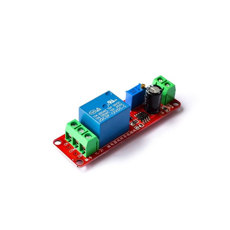 GENERICO - Interruptor Temporizador NE555 Timer Programable de 1 a 11 segundos